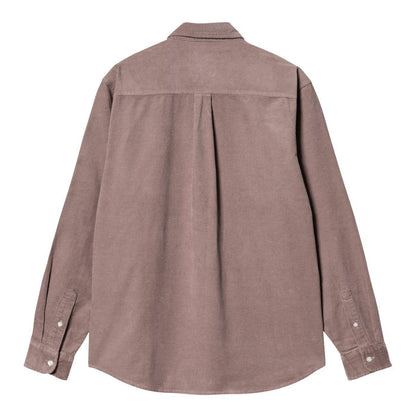 Carhartt WIP Madison Cord Fine Hemd Shirt Lupinus/White
