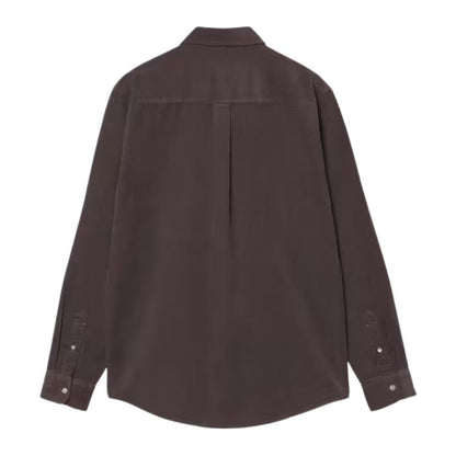 Carhartt WIP Madison Cord Fine Hemd Shirt Shale / Wax