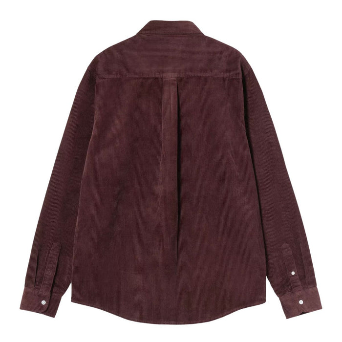 Carhartt WIP Madison Cord Hemd Shirt Amarone