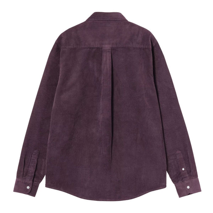 Carhartt WIP Madison Cord Hemd Shirt Cozy Purple