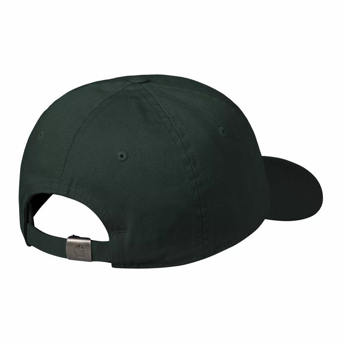 Carhartt WIP Madison Logo Cap Dark Scarab White