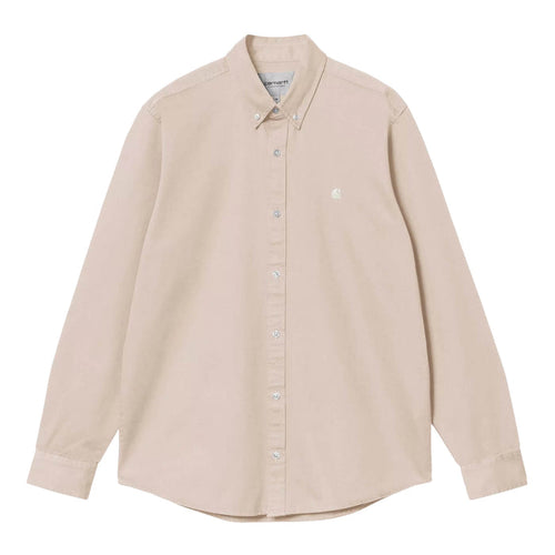 Carhartt WIP Madison Shirt Hemd Fleur De Sel Wax