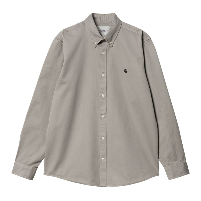 Carhartt WIP Madison Shirt Hemd Marengo Black