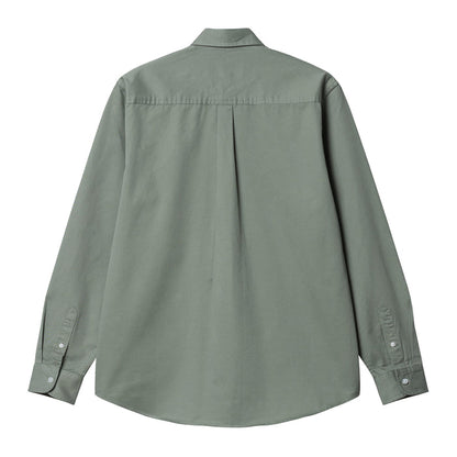 Carhartt WIP Madison Shirt Hemd Yucca/White