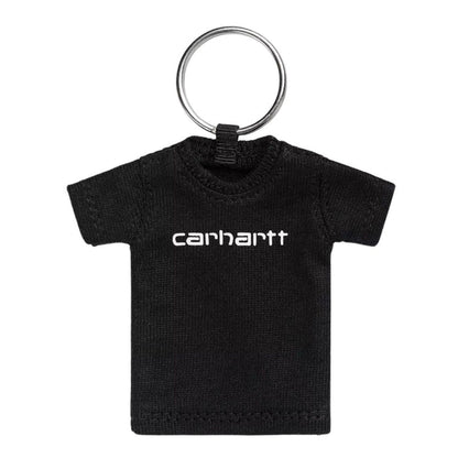 Carhartt WIP Mini Script T-Shirt Keychain Black