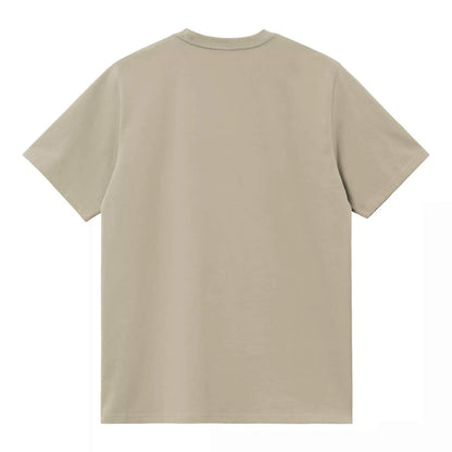 Carhartt WIP Script Embroidery T-Shirt Barchan/White