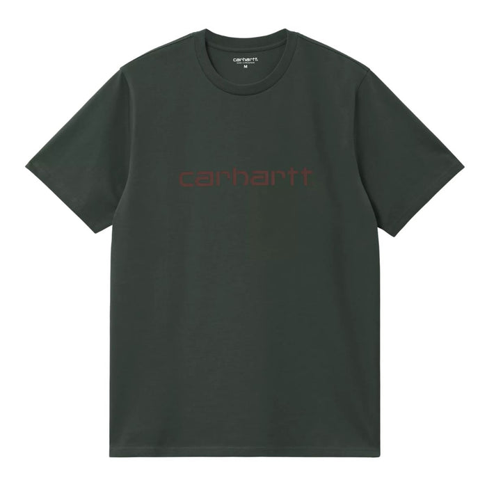 Carhartt WIP Script T-Shirt Dark Scarab/Palisander
