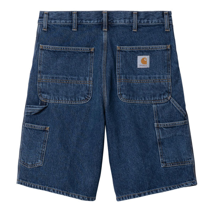 Carhartt WIP Single Knee Short Blue Stone Washed