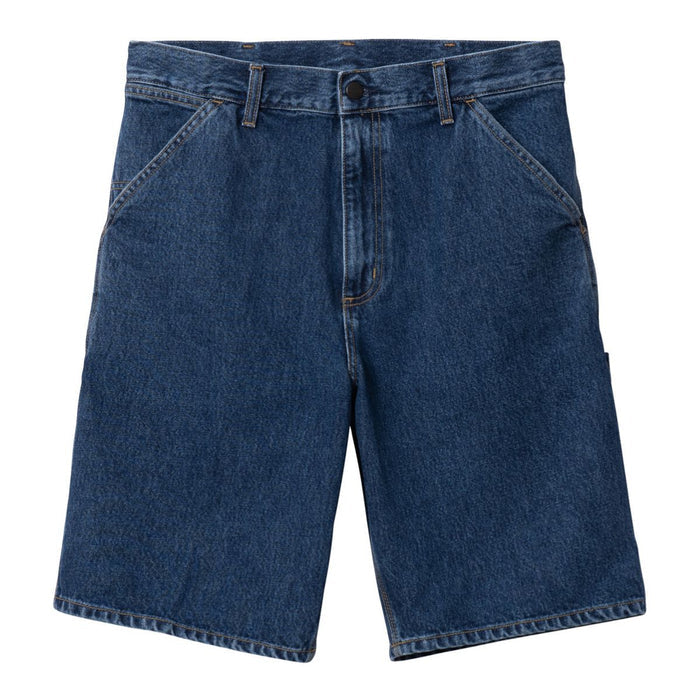 Carhartt WIP Single Knee Short Blue Stone Washed