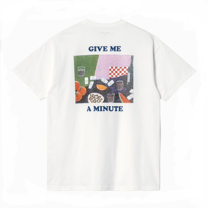 Carhartt WIP S/S Isis Maria Dinner T-Shirt White