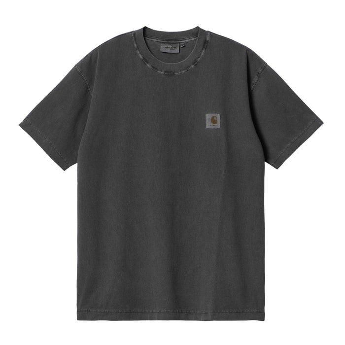 Carhartt WIP S/S Nelson T-Shirt Charcoal Garment Dyed
