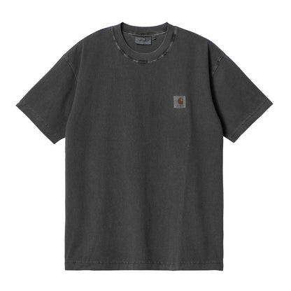 Carhartt WIP S/S Nelson T-Shirt Charcoal Garment Dyed
