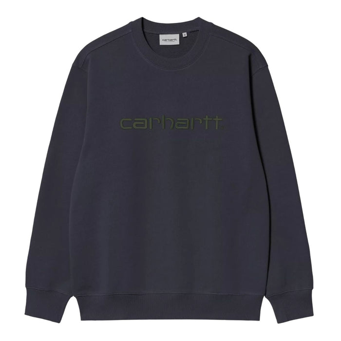 Carhartt WIP Sweat Crewneck Dark Navy/Dark Scarab