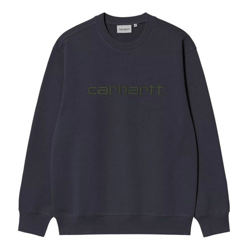 Carhartt WIP Sweat Crewneck Dark Navy/Dark Scarab
