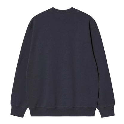 Carhartt WIP Sweat Crewneck Dark Navy/Dark Scarab