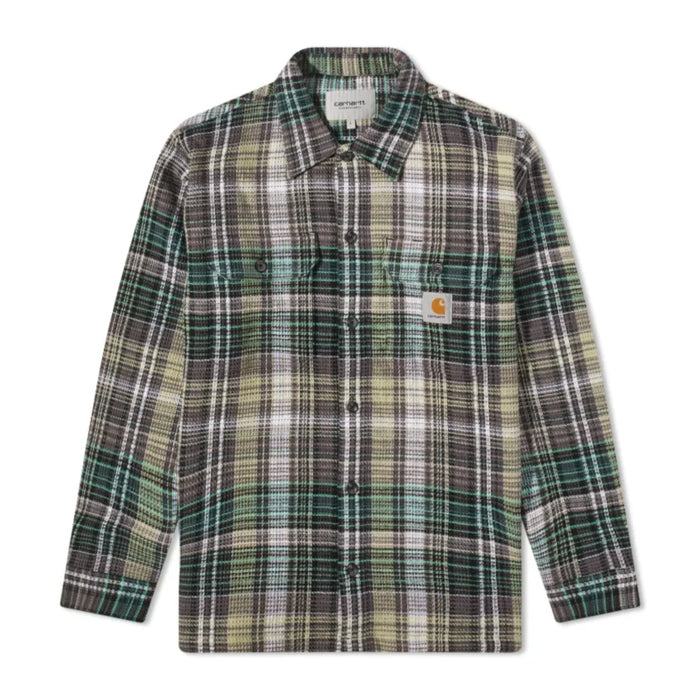 Carhartt WIP Valmon L/S Hemd Valmon Check Botanic