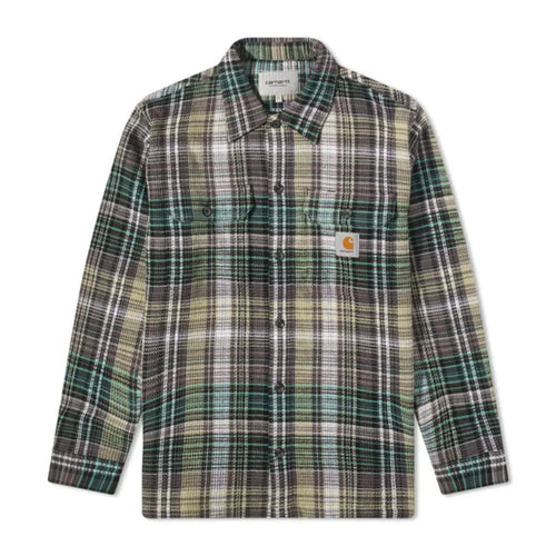 Carhartt WIP Valmon L/S Hemd Valmon Check Botanic