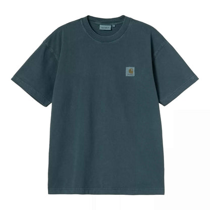 Carhartt WIP Vista T-Shirt Deep Lagoon Garment Dyed