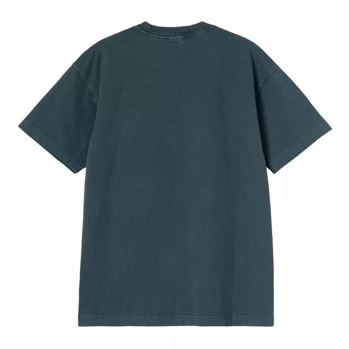 Carhartt WIP Vista T-Shirt Deep Lagoon Garment Dyed