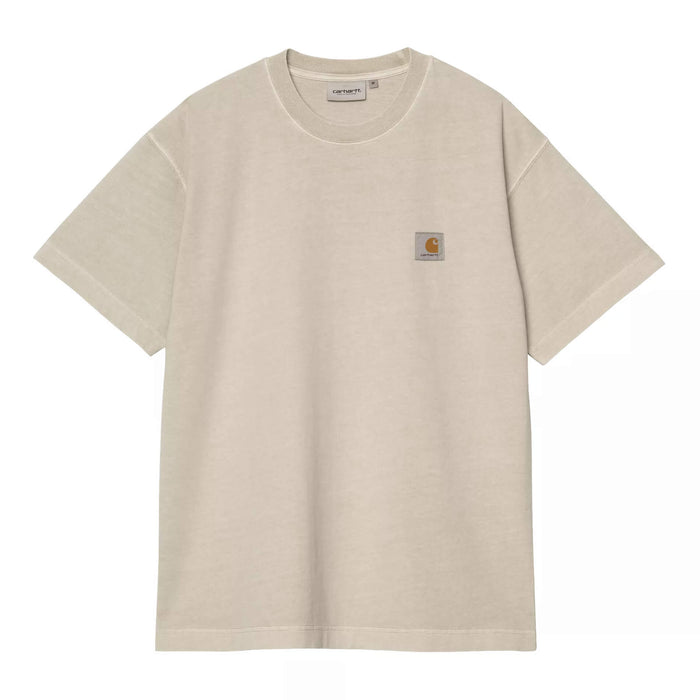Carhartt WIP Vista T-Shirt Fleur De Sel Garment Dyed