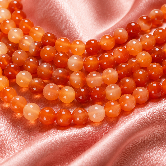 Carnelian Beads, Natural Round Crystal Beads 4mm to 12mm