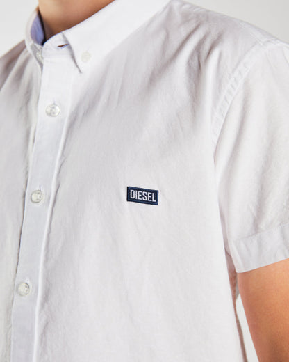Casey Oxford Shirt White