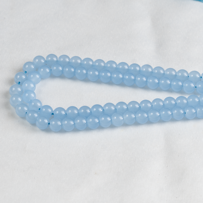 Chalcedony  Dyed Beads, Natural Round Crystal Beads 6mm to 10mm