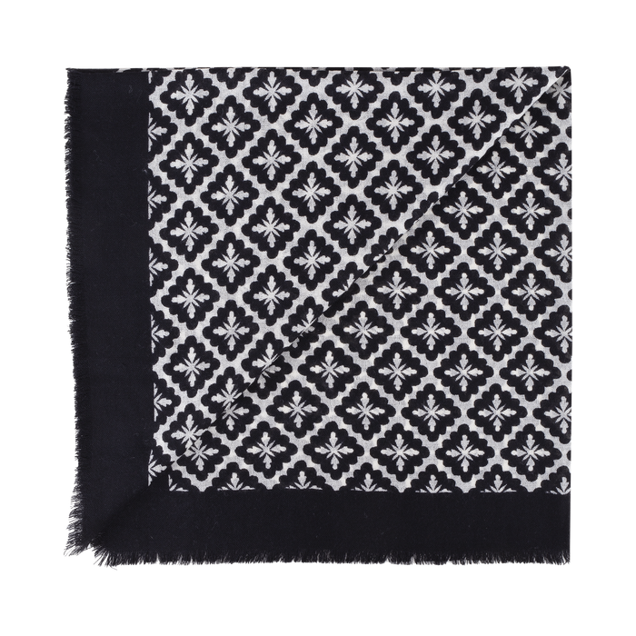 Urban Pioneers Uni Charles Scarf SCARF BLACK FLOWER