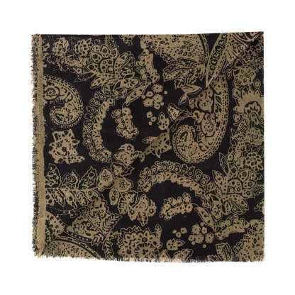 Urban Pioneers Uni Charles Scarf SCARF BLACK PAISLEY