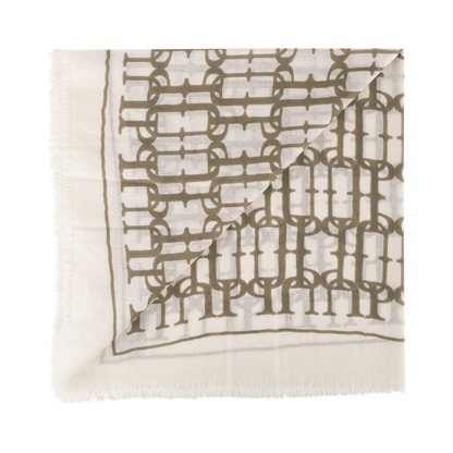 Urban Pioneers Uni Charles Scarf SCARF CREAM UP LOGO