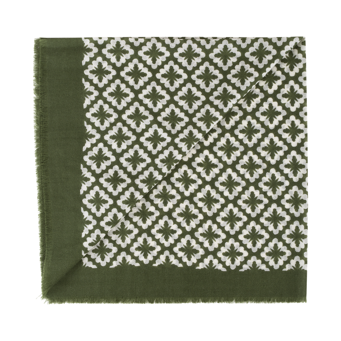 Urban Pioneers Uni Charles Scarf SCARF OLIVE FLOWER
