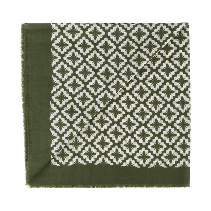 Urban Pioneers Uni Charles Scarf SCARF OLIVE FLOWER