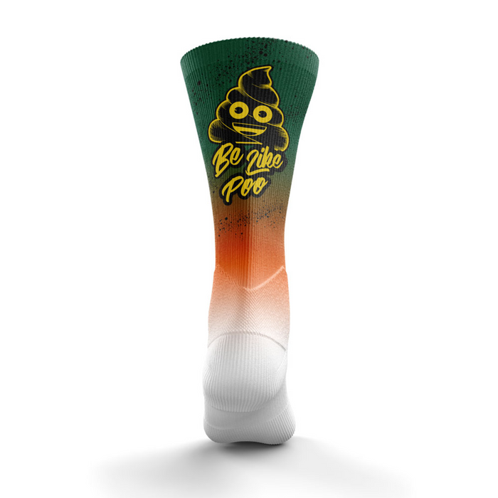 Chaussettes sublimées - Emoji Be Like Poo