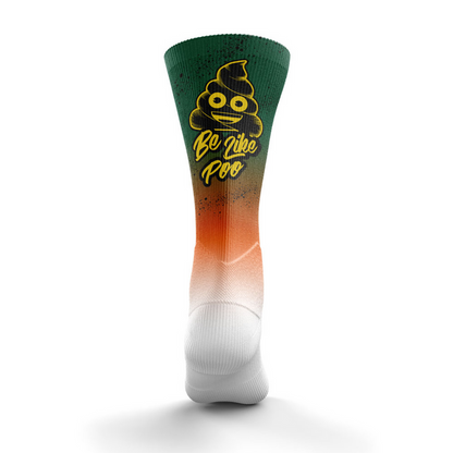 Chaussettes sublimées - Emoji Be Like Poo