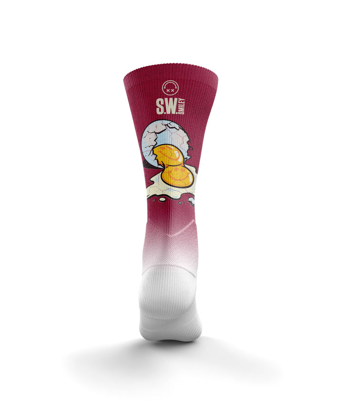 Chaussettes sublimées - S.W.Smiley Concrete Canvas Egg