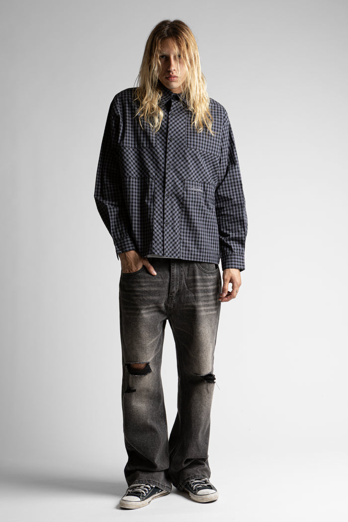 Chemise Cross Tartan