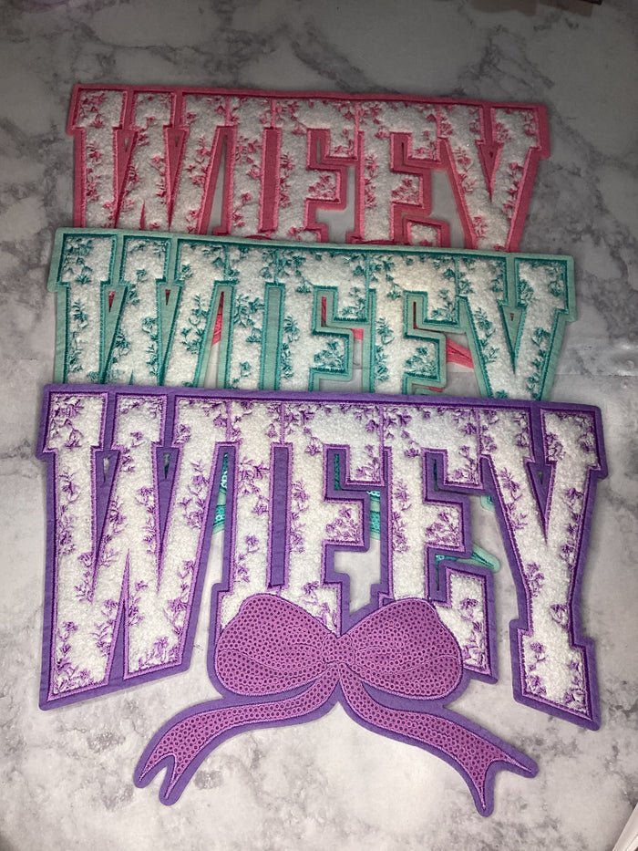 Chenille & Sequin Patches