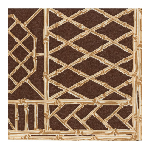 Chestnut Bamboo Luncheon Napkins - Becket Hitch