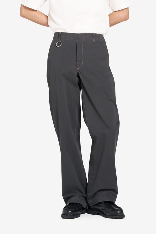 ÉTUDES STUDIO CHINO ZIP PANTS DK GREY 4