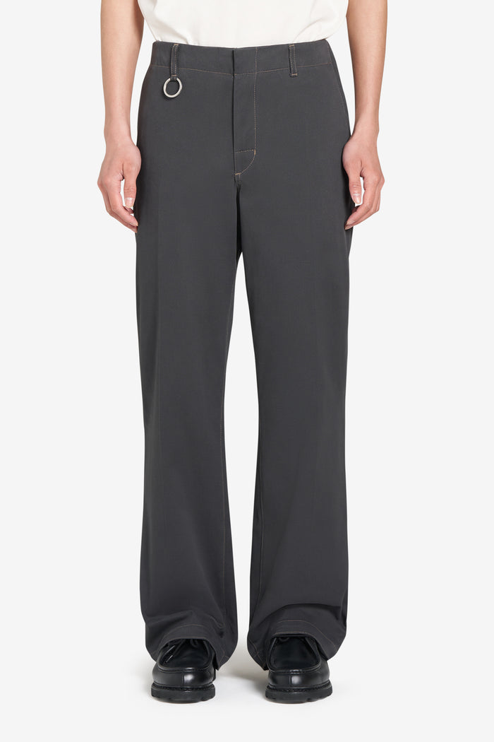 CHINO ZIP PANTS 42 / DK GREY
