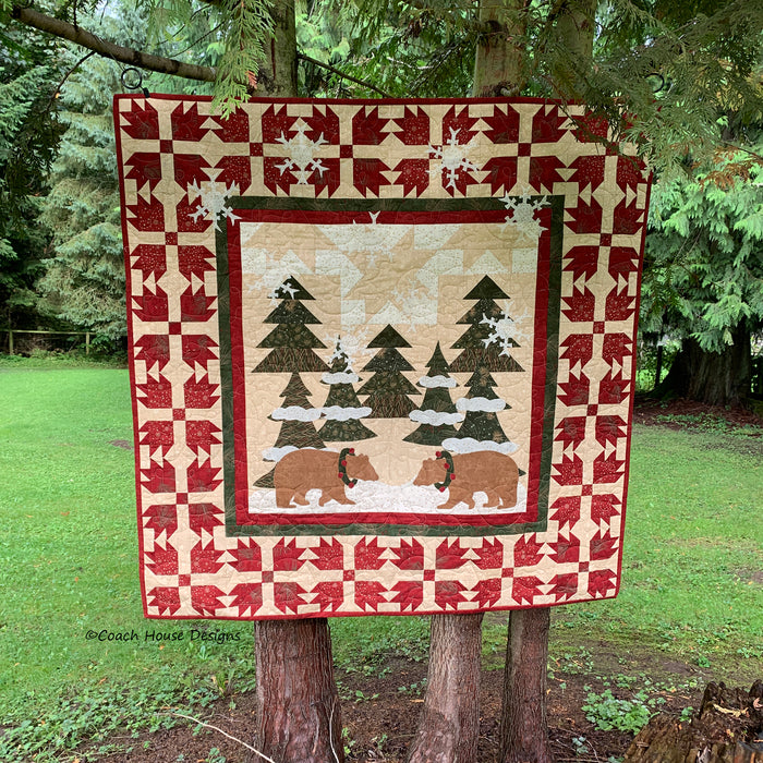 Christmas Bears Quilt Pattern