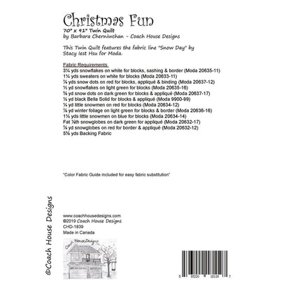Christmas Fun Downloadable PDF Quilt Pattern