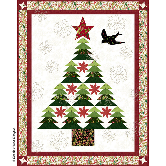 Christmas in the Country (Clothworks) Downloadable PDF Quilt Pattern