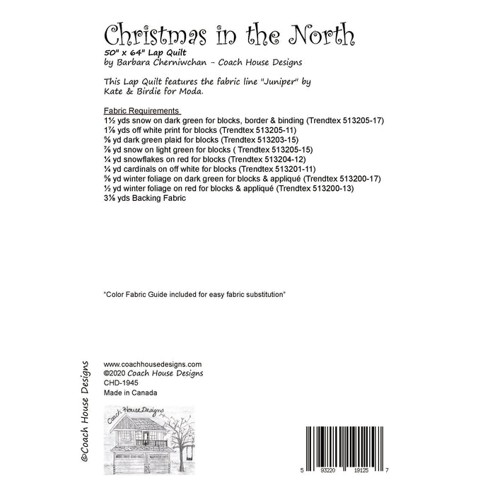 Christmas in the North Downloadable PDF Quilt Pattern
