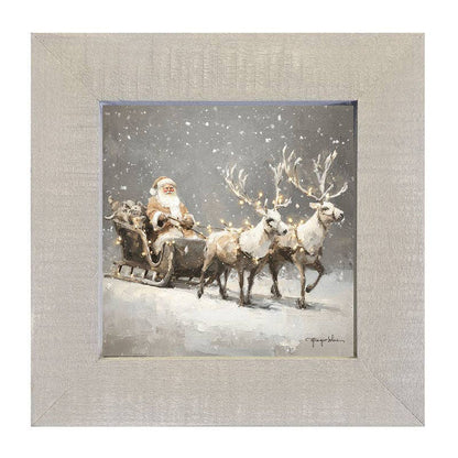 Christmas Lights on Sleigh