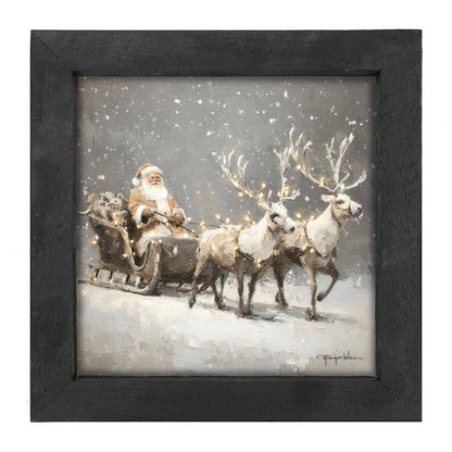 Christmas Lights on Sleigh