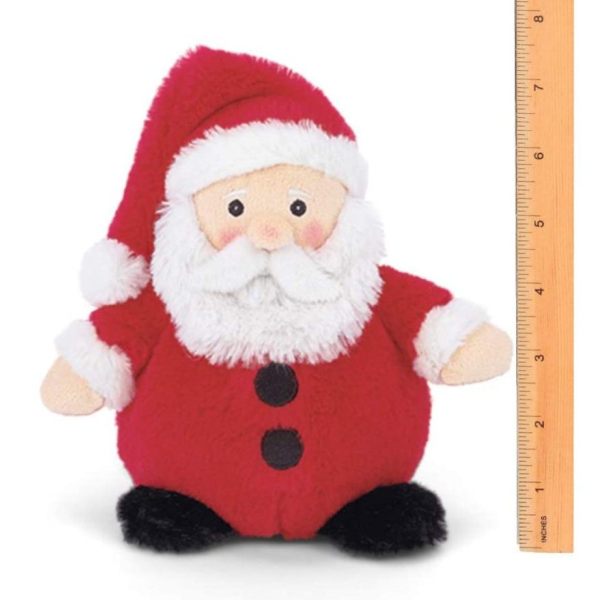 Christmas Plush Stuffed Santa Claus Nick Measuring Vertically