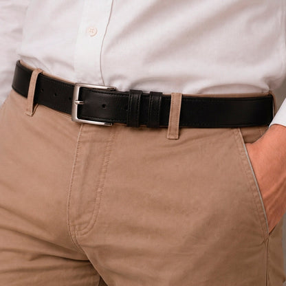 Cinturón hombre Marc negro Carven