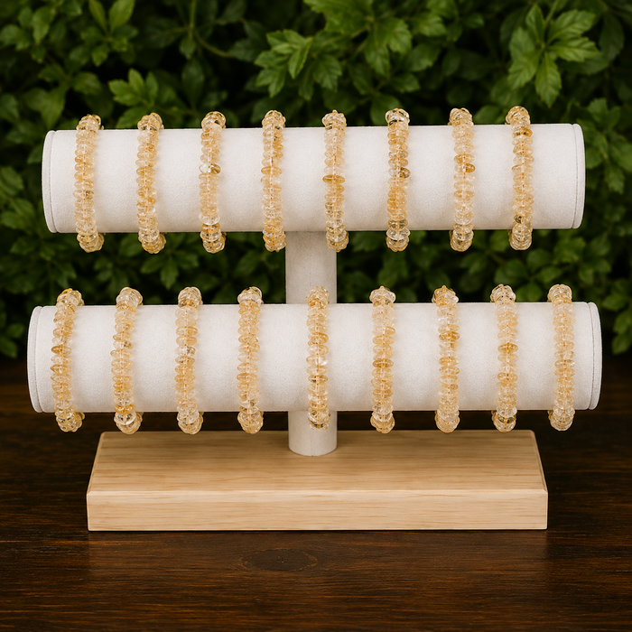 Citrine Chip Bracelet (Physical Healing and Stress Relief)
