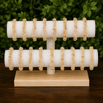 Citrine Chip Bracelet (Physical Healing and Stress Relief)